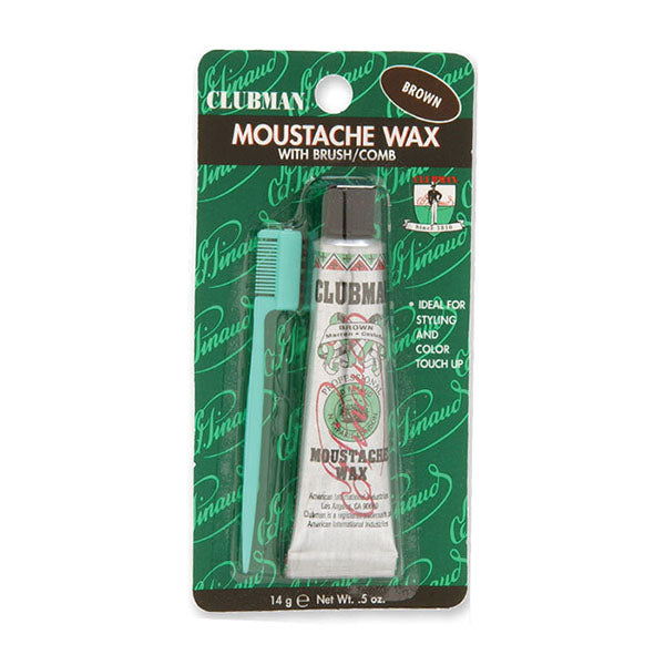 CLUBMAN CERA BAFFI MOUSTACE WAX CASTANO