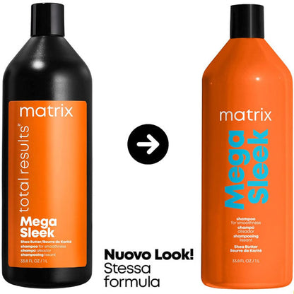 MATRIX TOTAL RESULTS MEGA SLEEK SHAMPOO 1000 ML