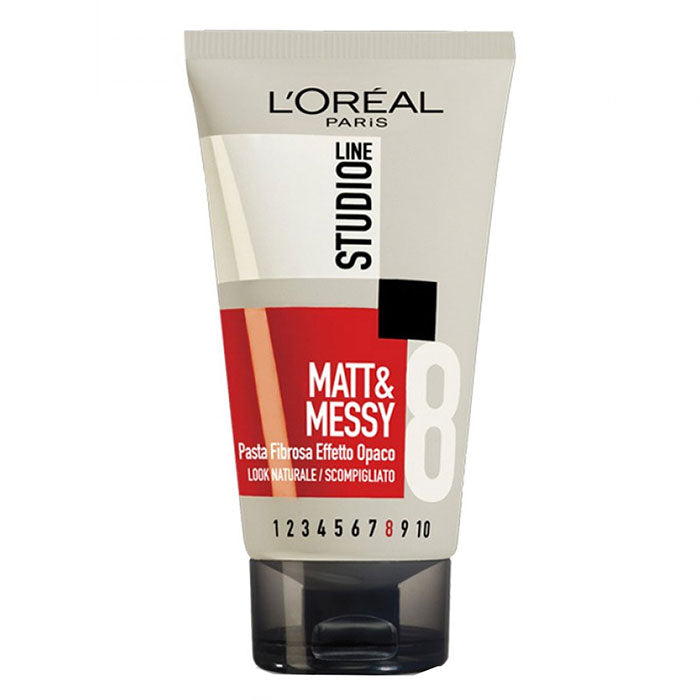 L'OREAL STUDIO LINE MATT&MESSY PASTA FIBROSA TUBO 150 ML