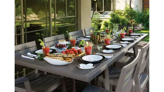 Tavolo Harmony Estensibile – 162/241 cm, 6/10 Persone, Effetto Legno