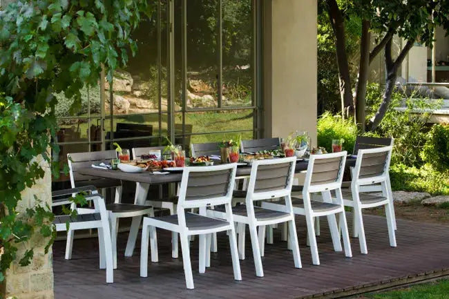 Tavolo Harmony Estensibile – 162/241 cm, 6/10 Persone, Effetto Legno