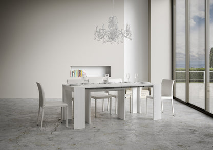 Consolle allungabile Mia diverse misure Consolle Italy Hobby Shop Solution 90x42/198 BIANCO FRASSINO 