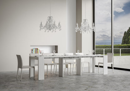 Consolle allungabile Mia diverse misure Consolle Italy Hobby Shop Solution 90x42/302 BIANCO FRASSINO 