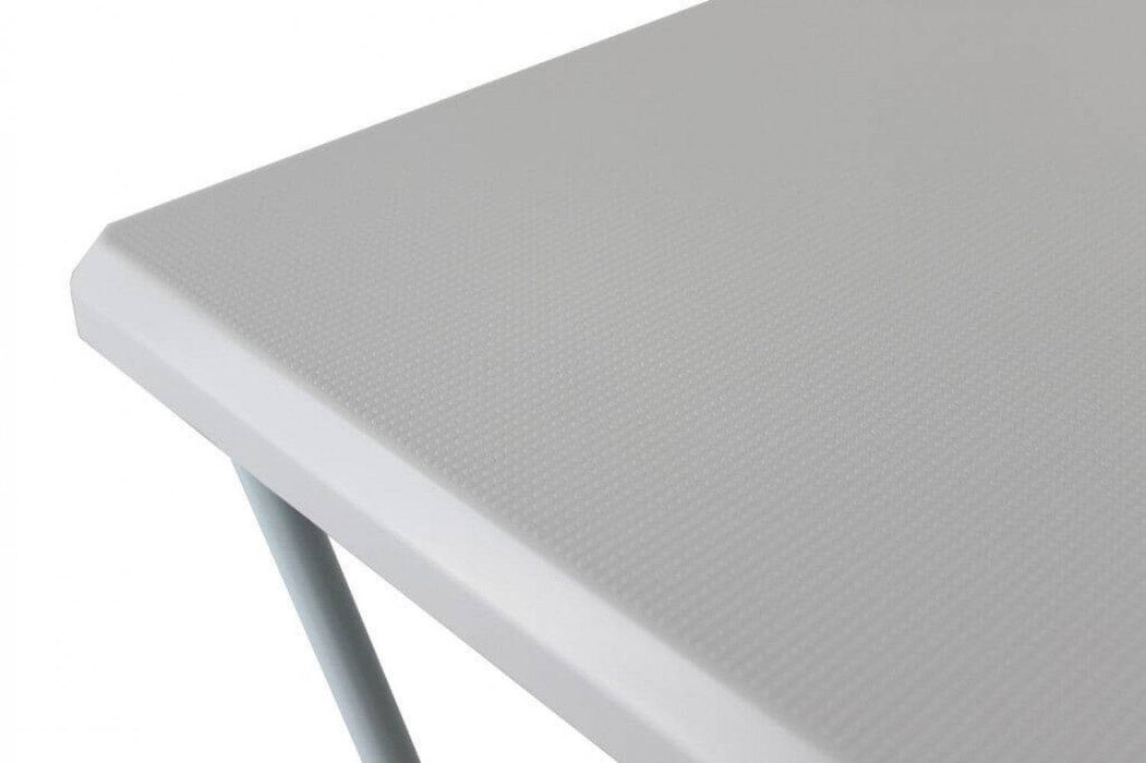 Tavolo Bistro Pieghevole PVC Bianco 52x38x68h cm