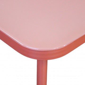 Divano 3 posti con poltrona e tavolino, struttura alluminio, rivestimento corda PVC