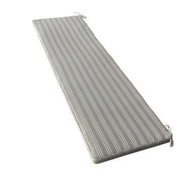 Cuscino rettangolare sfoderabile idrorepellente in poliestere 150x45x4 cm
