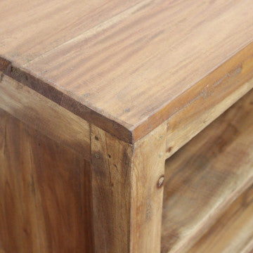 Mobile in legno di mogano, 170 cm larghezza, 35 cm profondità, 50 cm altezza