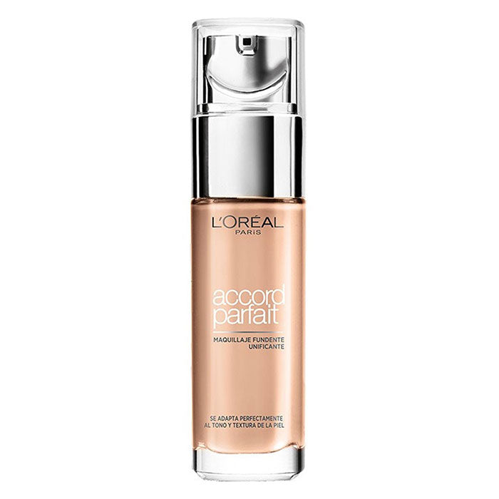 L'OREAL FONDOTINTA ACCORD PARFAIT FLUIDO NATURAL DORE 4.D/4.W