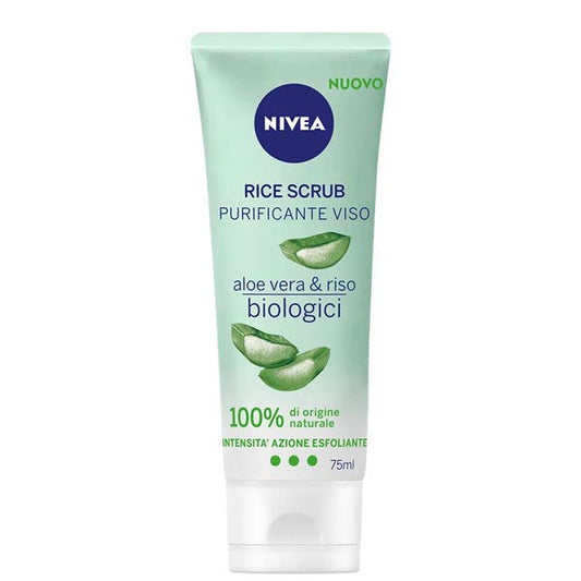 Nivea Rice Scrub Purificante Viso Aloe Vera & Riso 75 Ml