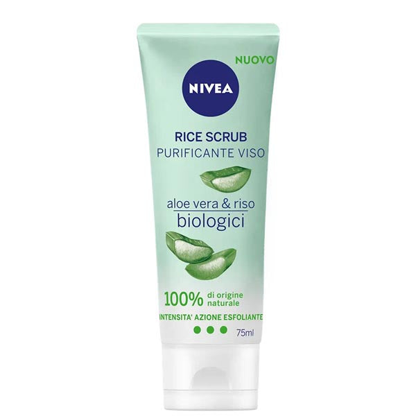 NIVEA RICE SCRUB PURIFICANTE VISO ALOE VERA & RISO 75 ML