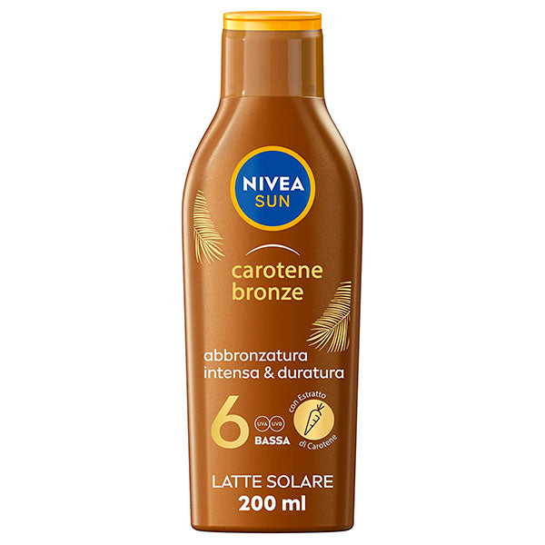 NIVEA SUN CAROTENE BRONZE PROTEZIONE SOLARE SPF 6 200 ML