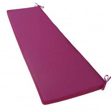 Cuscino rettangolare sfoderabile in poliestere idrorepellente 150x45 cm