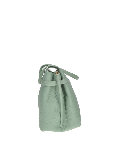 Borsa A Mano Pansy In Ecopelle Valentino Bags Con Chiusura Magnetica E Cerniera Due Tracolle 33x25x15 Cm