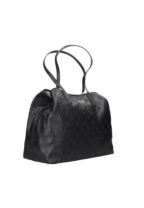 Borsa a Spalla GUESS Vikky in Ecopelle con Chiusura a Calamita, Pochette Interna con Cerniera Dimensioni 40x31x18 cm