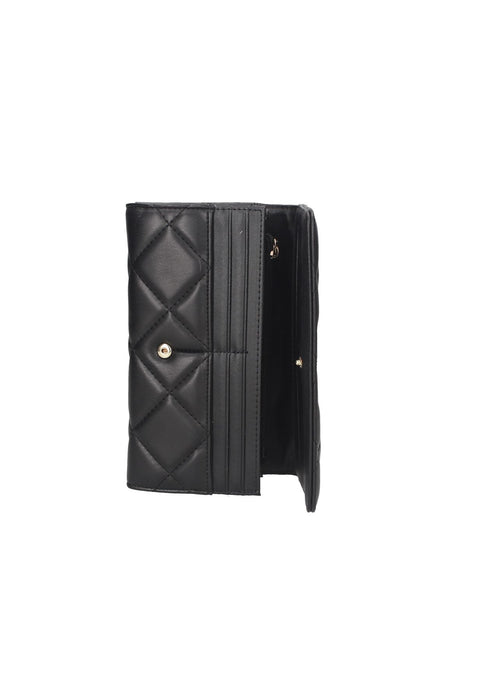 Portafoglio Ocarina In Ecopelle Valentino Bags Con Chiusura Frontale E Logo 20x11x2 Cm