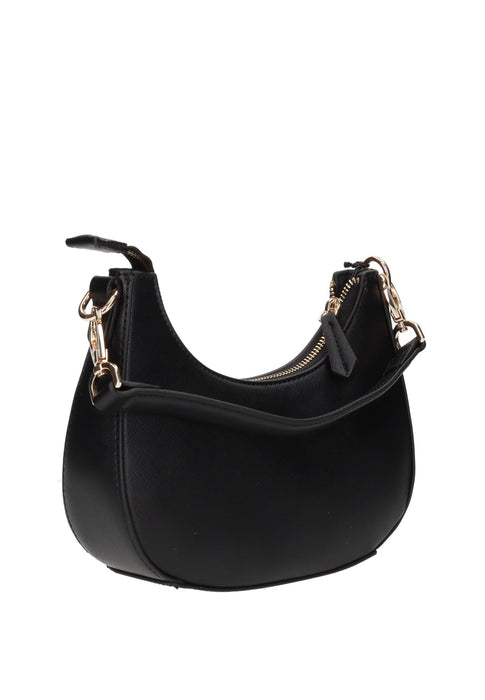 Valentino Bags Borsa a Mano Zero in Ecopelle 22x19x6 cm Con Chiusura Cerniera E Tracolle In Tessuto E Ecopelle