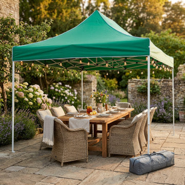 Gazebo 3x4,5 metri telo poliestere 420D struttura acciaio