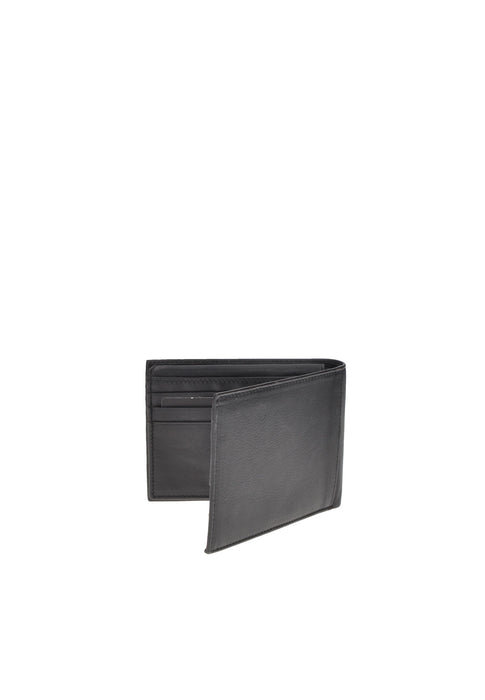 Portafoglio Ian in Pelle con Chiusura a Patta, Design di Lusso, Dimensioni 13x10x3 cm