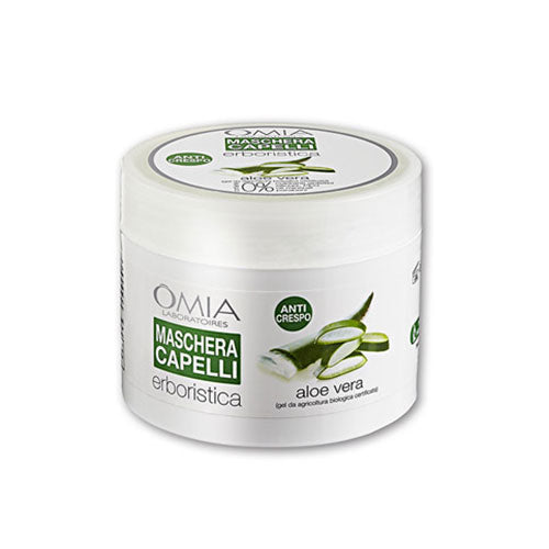 OMIA MASCHERA CAPELLI RISTRUTTURANTE E ANTI CRESPO ALOE VERA 250