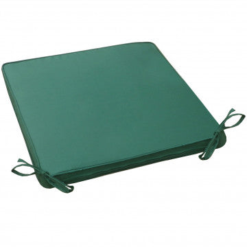 Cuscino seduta sfoderabile idrorepellente poliestere 45x50x4 cm