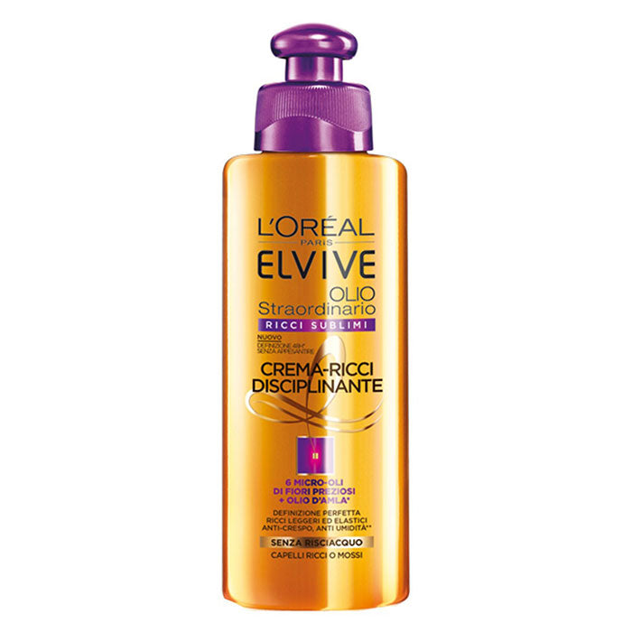 L'OREAL ELVIVE OLIO STRAORDINARIO CREMA RICCI 200 ML