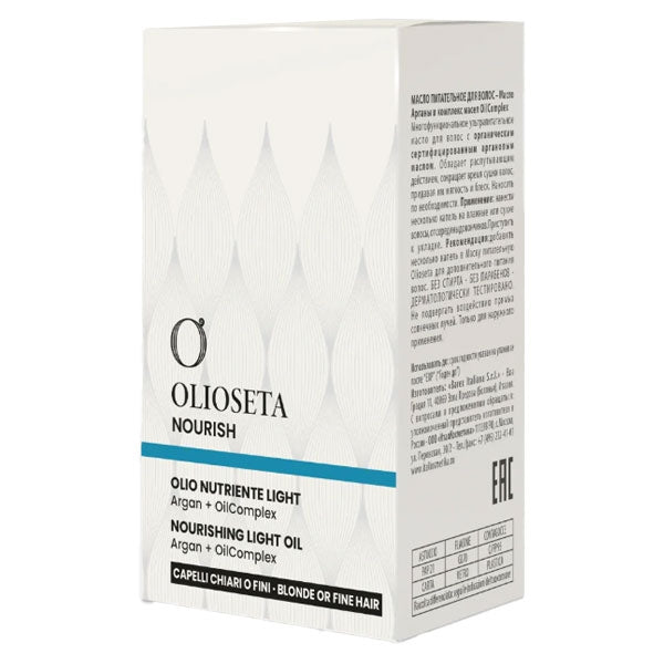 OLIOSETA NOURISH OLIO CAPELLI NUTRIENTE LIGHT 30 ML