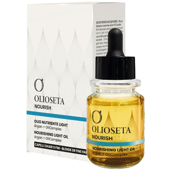 OLIOSETA NOURISH OLIO CAPELLI NUTRIENTE LIGHT 30 ML