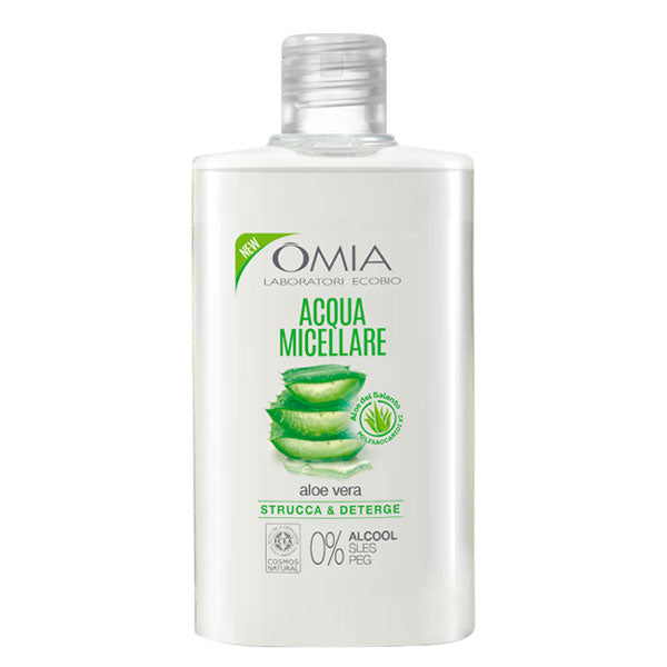 OMIA ACQUA MICELLARE ALOE VERA STRUCCA E DETERGE 400 ML