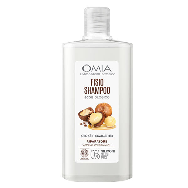 OMIA FISIO SHAMPOO CAPELLI LUMINOSI OLIO DI MACADAMIA 250 ML