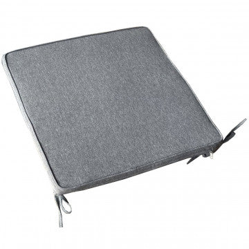 Cuscino seduta sfoderabile in poliestere idrorepellente 45x50x4 cm