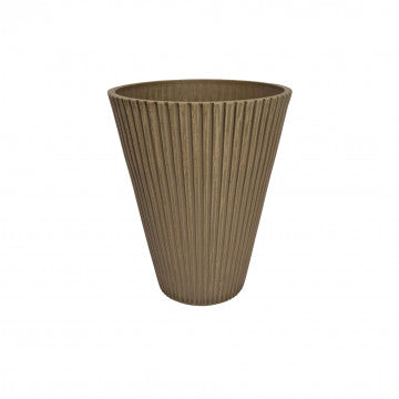 Vaso cilindrico in fibra sintetica diametro 29 cm altezza 36 cm