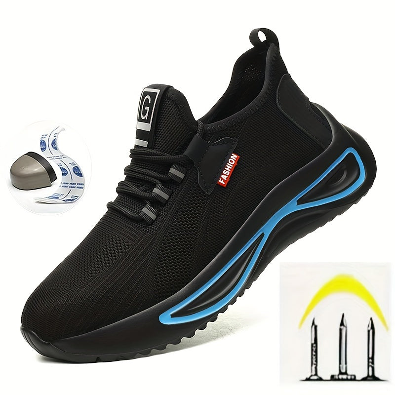 Scarpe Antinfortunistiche Estive Uomo  Leggere Traspiranti Punta Acciaio S1P  LavoroTempo Libero