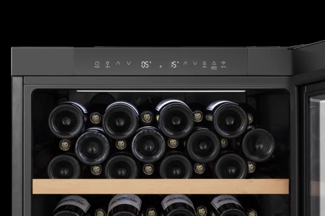 Cantinetta Vino 108 Bottiglie | Doppia Temperatura | Wi-Fi | LED | Anti-UV