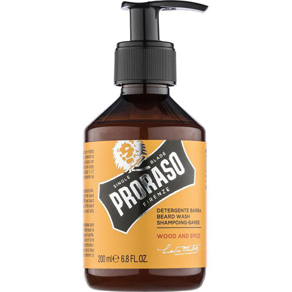 PRORASO WOOD AND SPICE DETERGENTE BARBA 200 ML