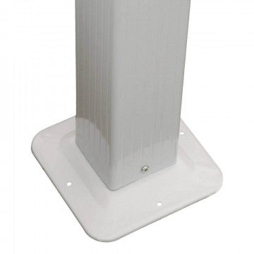 Gazebo struttura in alluminio e metallo telo poliestere 180 gr 3x4 m