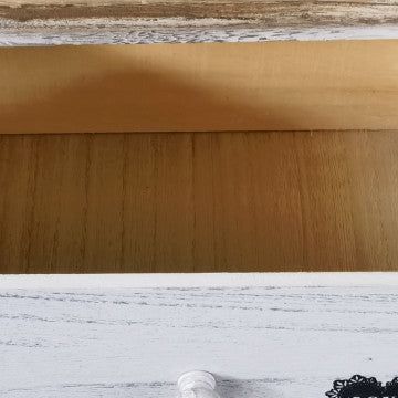Mobiletto in legno con 3 cassetti 35x28x56 cm peso 4,2 kg