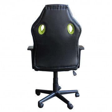 Poltrona gaming con struttura in poliuretano, dimensioni 61x65x104-113.5 cm