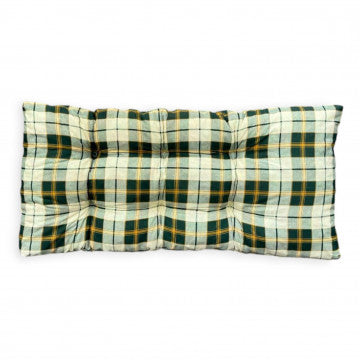 Cuscino poltrona relax imbottitura spugna gomma piuma 56x16x110 cm