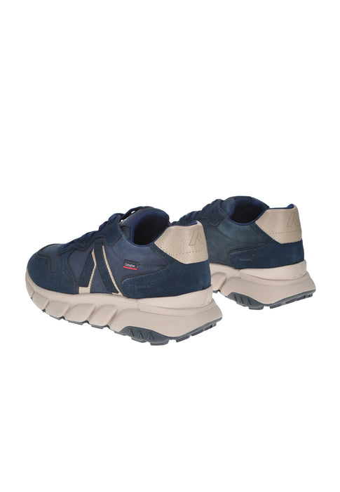 Callaghan Bukaro Sneaker In Camoscio E Tessuto Con Laccio Sottopiede Imbottito In Pelle Fondo Gomma Con Para Alta 4 Cm