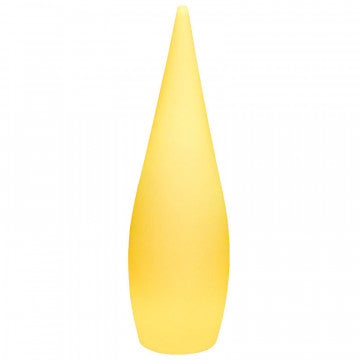 Lampada luminosa goccia grande in polietilene, ricaricabile USB