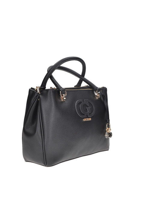 BG953606 GUESS Borsa A Mano Celebra In Ecopelle Con Chiusura A Cerniera E Bottone Con Tracolla 27x22x13 Cm