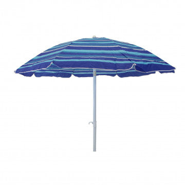 Ombrellone spiaggia telo TNT diametro 180 cm palo metallo 32 mm