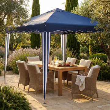 Gazebo pieghevole 3x3 in poliestere 160gr e struttura in acciaio