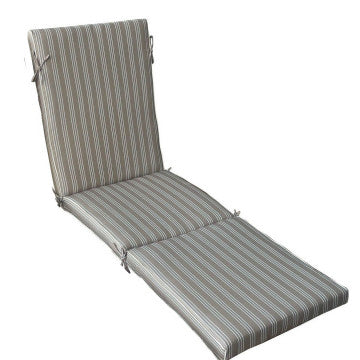 Cuscino King sfoderabile righe tortora 57x185x8 cm poliestere