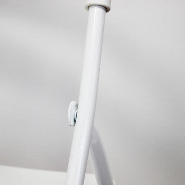 Sedia impilabile in polipropilene, struttura in acciaio, 40x43x78 cm