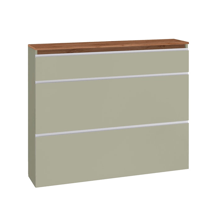 Scarpiera Magic – Tortora/Rovere Wotan, 24 Paia, 120x26,5x108 cm