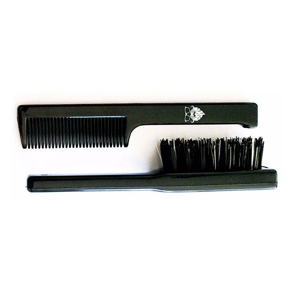 HIPSTERIA SPAZZOLA BARBA E BAFFI KIT PETTINE BARBA E BAFFI