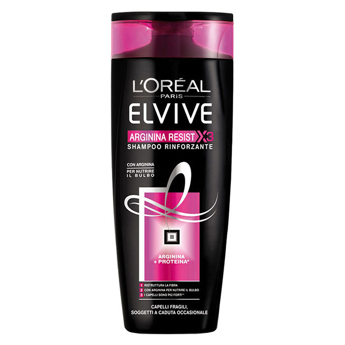 L'OREAL ELVIVE SHAMPOO ARGININE RESIST X3 400 ML