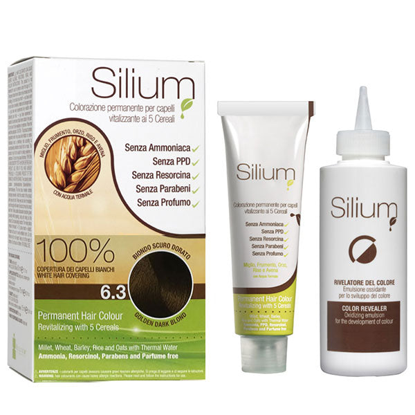 SILIUM COLORAZIONE CREMA BIONDO SCURO DORATO 6.3