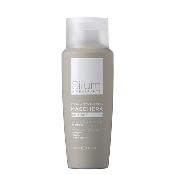 SILIUM RIGENERANTE MASCHERA ANTI AGE CAPELLI SFIBRATI 250 ML